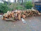 ongekloofd haardhout gemengd, Tuin en Terras, Haardhout, 3 tot 6 m³, Ophalen, Overige houtsoorten, Stammen