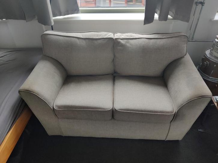2 Zits Bank - Gratis!, Huis en Inrichting, Banken | Bankstellen, Gebruikt, Rechte bank, Tweepersoons, 150 tot 200 cm, 75 tot 100 cm