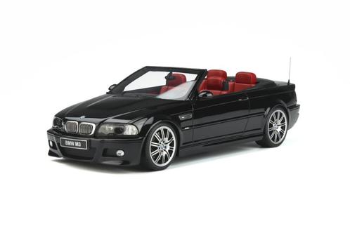 BMW M3 E46 Convertible Cabriolet Jet Black OttoMobile OT380, Hobby en Vrije tijd, Modelauto's | 1:18, Nieuw, Auto, OttOMobile
