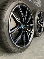 19” originele BMW I4 G26 velgen + winterbanden 859M 5x112, 19 inch, Banden en Velgen, Personenwagen, Gebruikt