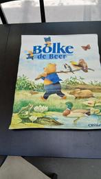 Poster Bolke de Beer, Rechthoekig Staand, Ophalen of Verzenden, Zo goed als nieuw, A1 t/m A3