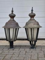 Klassieke Buitenlampen - Set van 2, Ophalen, Gebruikt, Klassiek, Glas