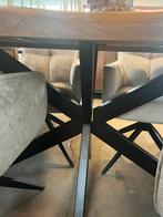 Magazijn leegverkoop boomstamtafel mangohout matrix zwart, Nieuw, Ophalen of Verzenden, Info@wkhome.nl, Argonweg 20 Amersfoort