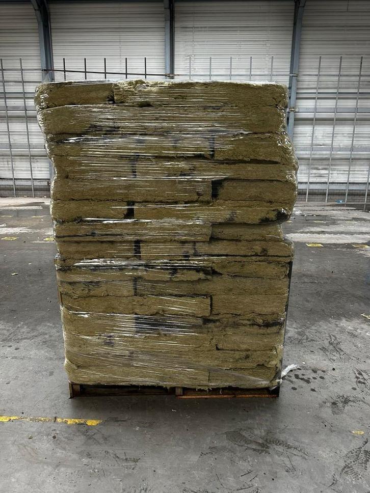 Rockwool, Doe-het-zelf en Verbouw, Isolatie en Afdichting, Gebruikt, Steenwol, 4 tot 8 cm, Minder dan 5 m², Ophalen