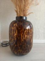 Vase the world Cheetah  Vaas incl. droog Bloemen. !!, Huis en Inrichting, Woonaccessoires | Vazen, Ophalen, Zo goed als nieuw