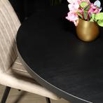 Ronde Eettafel Melamine - 120cm, Kunststof, Gebruikt, 100 tot 150 cm, Rond
