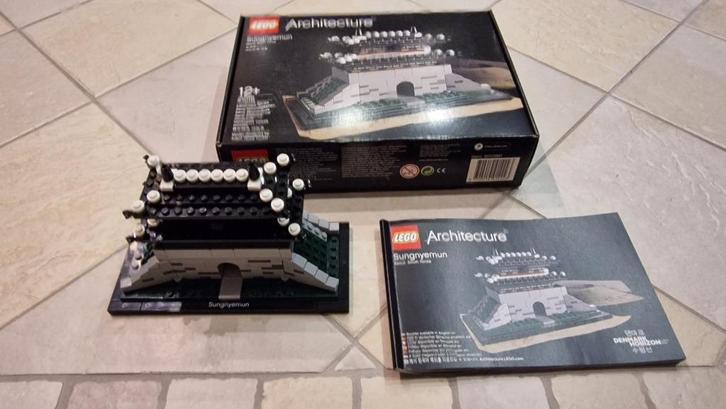 Lego 21016 Architecture Sungnyemun, Kinderen en Baby's, Speelgoed | Duplo en Lego, Zo goed als nieuw, Lego, Complete set, Ophalen of Verzenden