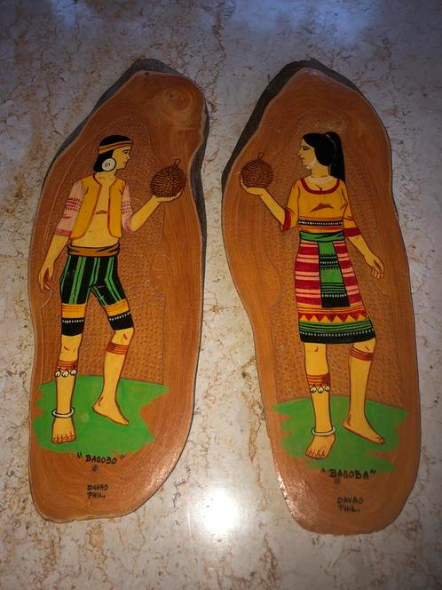 Wandbordjes Filipijnen Philippines, Antiek en Kunst, Kunst | Niet-Westerse kunst, Ophalen