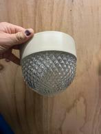 Glazen Plafondlamp, Ophalen, Zo goed als nieuw, Glas, Minder dan 50 cm