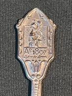 Lijfrenteleven, vintage verzilverd lepeltje., Antiek en Kunst, Ophalen of Verzenden