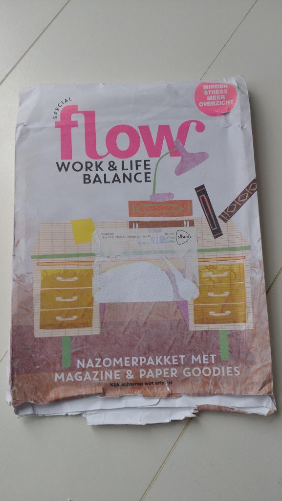Flow Special Nazomerpakket  - Work & Life Balance, Hobby en Vrije tijd, Scrapbooking, Zo goed als nieuw, Album of Boek, Overige merken