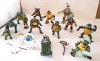 Vintage lotje Teenage Mutant Ninja Turtles figuren, poppen., Ophalen of Verzenden, Gebruikt