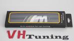 BMW M line 3D logo 8CM Grill bevestiging met schroefdraad, Ophalen of Verzenden