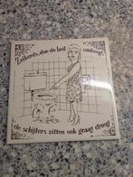 Tegel spreuk, Ophalen, Zo goed als nieuw