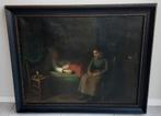 Heel oud schilderij van Jan Theuns, Antiek en Kunst, Ophalen of Verzenden