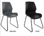 kunststof stoelen nieuw in zwart en antraciet, Nieuw, Metaal, Ophalen, Overige kleuren