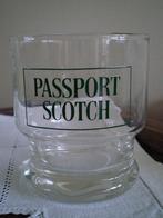 Vintage glazen whisky glazen 6 X Passport Schotch, Glas of Glazen, Ophalen of Verzenden, Overige stijlen, Glas