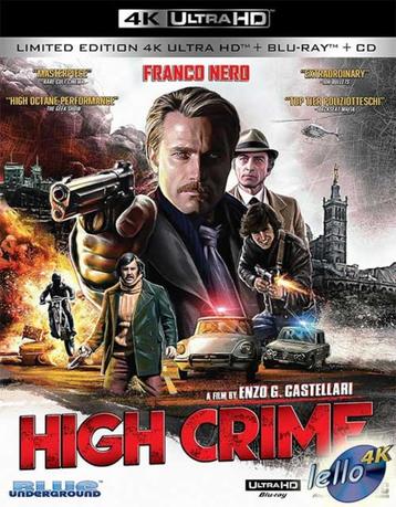 Blu-ray 4K: High Crime (1973 Franco Nero, Fernando Rey) USNN beschikbaar voor biedingen