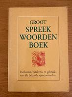 Groot Spreekwoordenboek, Ophalen of Verzenden, Gelezen, Overige uitgevers, Nederlands