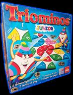 Triominos Junior - Leuk familiespel!, Een of twee spelers, Ophalen of Verzenden, Zo goed als nieuw, Goliath