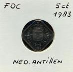1983 NEDERLANDSE ANTILLEN 5 CENT *FDC*, Ophalen of Verzenden, Koningin Beatrix, 5 cent, Losse munt