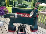 Metabo accu schroef/boormachine + Lamp in container, Ophalen of Verzenden, Zo goed als nieuw, Boor- en Schroefmachine, Variabele snelheid
