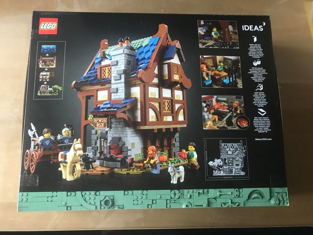 Lego Ideas Middeleeuwse Smid 21325 - nieuw, Kinderen en Baby's, Speelgoed | Duplo en Lego, Ophalen of Verzenden, Nieuw, Complete set