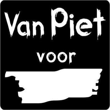 ♡ Sluitstickers Sinterklaas/Van Piet voor.../Zwart/Wit beschikbaar voor biedingen
