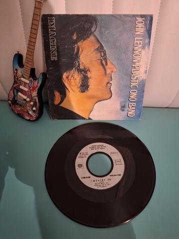 John Lennon - Imagine Single  1981 beschikbaar voor biedingen