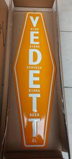 Emaillebord Vedett oranje, Ophalen of Verzenden, Nieuw, Reclamebord, Plaat of Schild, Overige merken