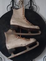 Ouderwetse kunstschaatsen shabby Winterthema Stoer brocante, Ophalen of Verzenden