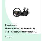 NIEUW IN DOOS - Thrustmaster Racestuur + Pedalen, Ophalen, Nieuw