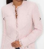 Roze Bouclé Jas/Vest - Maat 46/48, Kleding | Dames, Grote Maten, Ophalen, Nieuw, Roze
