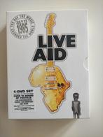 Live Aid concert 4-dvd zgan, Alle leeftijden, Ophalen of Verzenden, Zo goed als nieuw