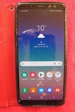 Samsung A8 met barst in scherm, Telecommunicatie, Mobiele telefoons | Samsung, Gebruikt, Zwart, Ophalen of Verzenden, Zonder simlock