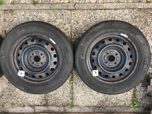 Voor 15” wielen 4x zomerband 4x100 gebalanceerd. Aanhanger ?, Auto-onderdelen, Ophanging en Onderstel, Toyota, Gebruikt, Ophalen