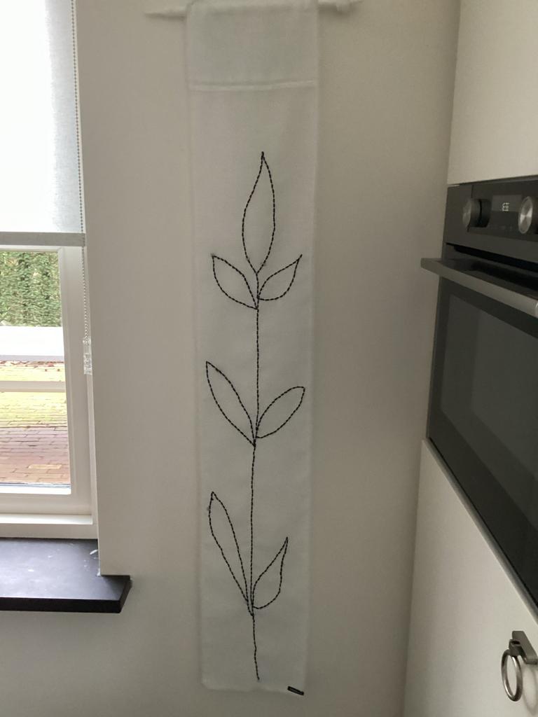 Wanddoek huizeJolie - Hagelwit & Zeer Goede Staat, Ophalen of Verzenden, Zo goed als nieuw