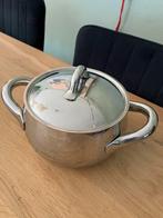 Alessi kookpan met deksel Mami RVS, Kookpan of Snelkookpan, Ophalen of Verzenden, Zo goed als nieuw, Rvs