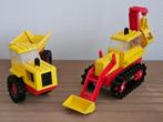 Construction - Excavator and Dumper - Vintage - Lego 387-1, Ophalen of Verzenden, Zo goed als nieuw, Complete set, Lego