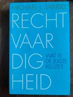 Rechtvaardigheid - Michael J. Sandel, Boeken, Ophalen of Verzenden, Zo goed als nieuw, Wijsbegeerte of Ethiek, Michael J. Sandel