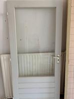 Buitendeur, Ophalen, Gebruikt, 80 tot 100 cm, Glas