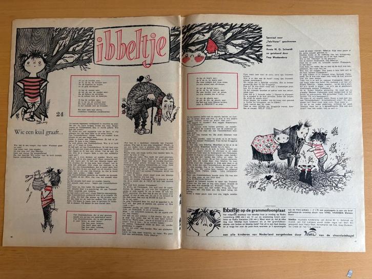 Fiep Westendorp illustraties uit Televizier en EVA jaren '60, Verzamelen, Tijdschriften, Kranten en Knipsels, Knipsel(s), Nederland