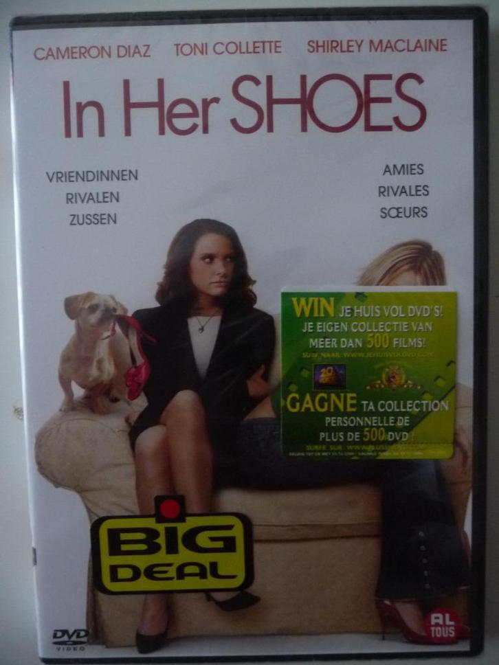 09I: In her shoes (in plastic), Cd's en Dvd's, Dvd's | Komedie, Nieuw in verpakking, Romantische komedie, Alle leeftijden, Ophalen of Verzenden