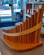 Panfluit made in Roemenië met standaard en koffer, Ophalen of Verzenden
