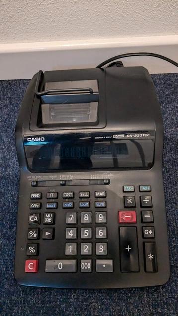 Casio DR-320TEC rekenmachine met printer  beschikbaar voor biedingen