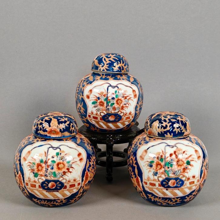 Oude Chinese gemberpot. Chinese imari. China. Porselein, Antiek en Kunst, Kunst | Niet-Westerse kunst, Ophalen of Verzenden