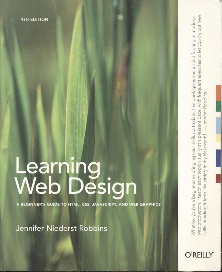 Learning Web Design, a beginner's guide, Boeken, Informatica en Computer, Gelezen, Internet of Webdesign, Ophalen of Verzenden