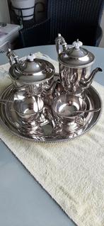 VERZILVERD ENGELS koffie thee servies SHEFFIELD, Antiek en Kunst, Antiek | Goud en Zilver, Ophalen of Verzenden