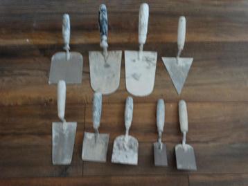 Stukadoors gereedschap 35 stuks,;8 Stuktruffels van RVS, beschikbaar voor biedingen