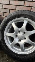 Winterbanden op velg 5x114.3 205/55/16, Ophalen, Gebruikt, 16 inch, Banden en Velgen